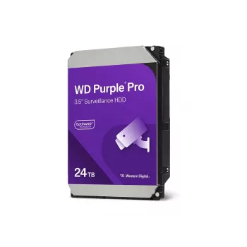 Internal HDD Western Digital Purple Pro WD241PURP 24 TB 7200 RPM 3.5 col. SATA 512 MB spartinančioji atmintis