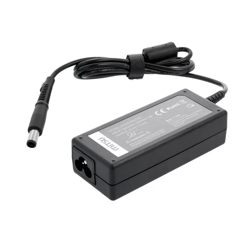 Maitinimo adapteris MITSU HP 19.5V 3.33A nešiojamiesiems kompiuteriams — 19,5 V, 3,33 A išėjimas