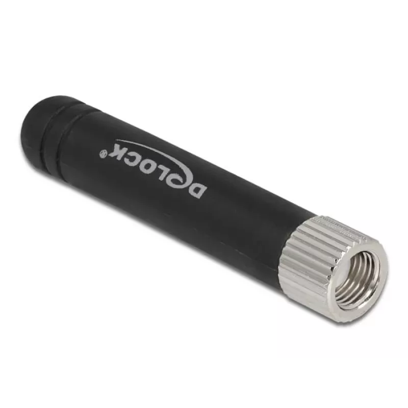 Delock WLAN 802.11 b/g/n antena RP-SMA kištukas 1,7 - 3,7 dBi juoda