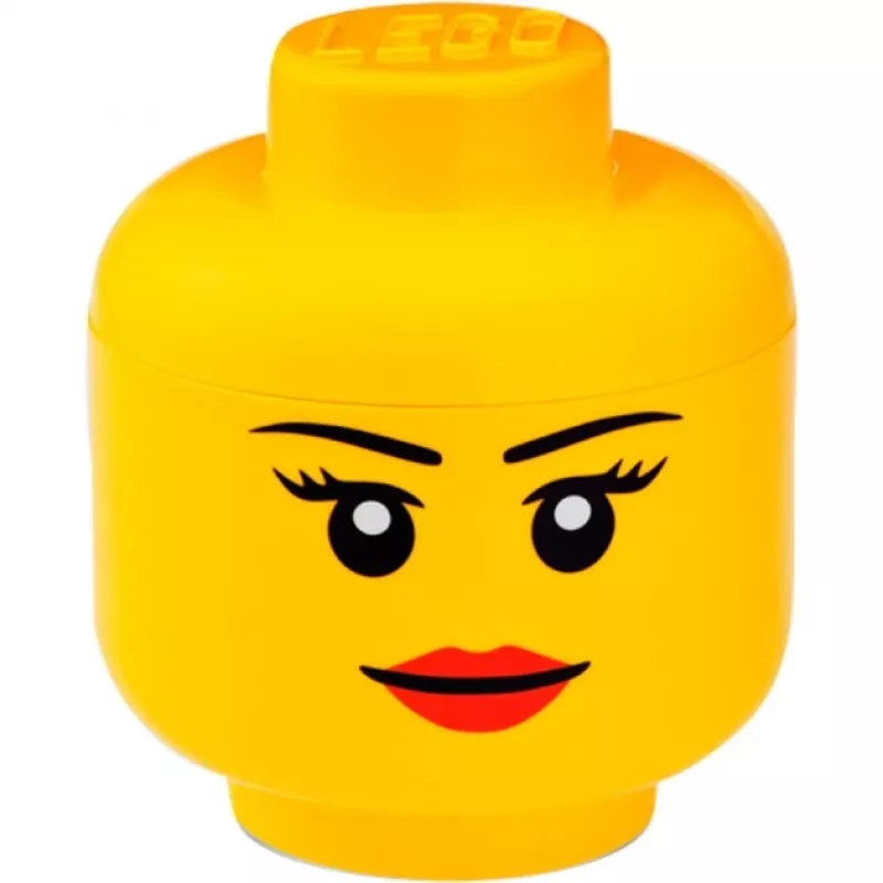 „Copenhagen R.C. LEGO Storage Head Girl“, maža | RC40311725 (RC40311725)