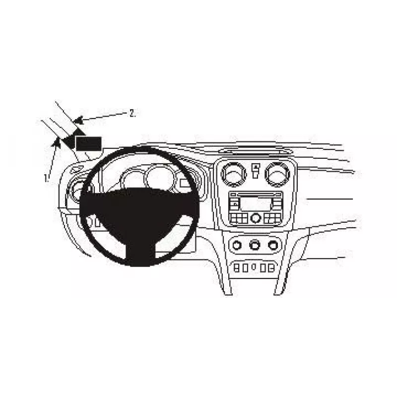 Brodit 804898 automobilinis laikiklis