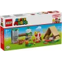 Konstruktorius LEGO Captain Toad's Camp rinkinys 72040 su interaktyviomis Super Mario funkcijomis