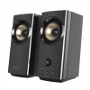 CREATIVE T60 2.0 kompaktiški Hi-Fi staliniai garsiakalbiai su aiškiu dialogu ir erdviniu garsu, su „Sound Blaster SmartComms Kit“, USB-C garso, mikrofono ir ausinių prievadais B