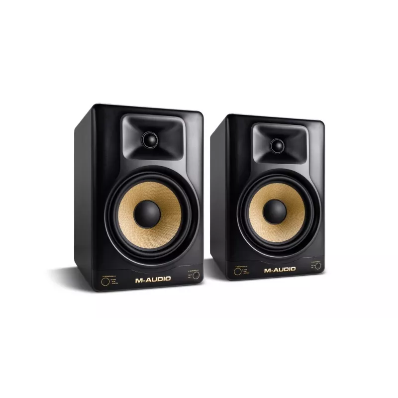 Aktyvus monitorinis garsiakalbis M‑Audio Forty Eighty, 80 W, 2‑juostis, 8 colių žemų dažnių garsiakalbis, 1,25 colio aukštų dažnių garsiakalbis, XLR / TRS įėjimai, MDF korpusas