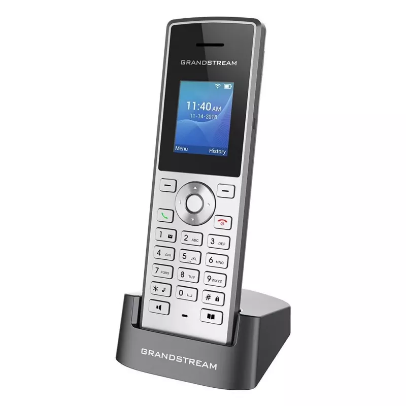 Grandstream Networks WP810 IP telefonas juodas. Metalinis 2 linijų TFT Wi-Fi