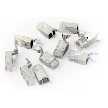 Laido jungtis RJ45 pilka Digitus X-ML-6F-OD-IMP kištukinė 100 vnt.