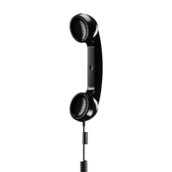 Telefono ragelis Native Union Pop Phone USB-C su skambučio atsakymo/baigimo funkcija, juoda