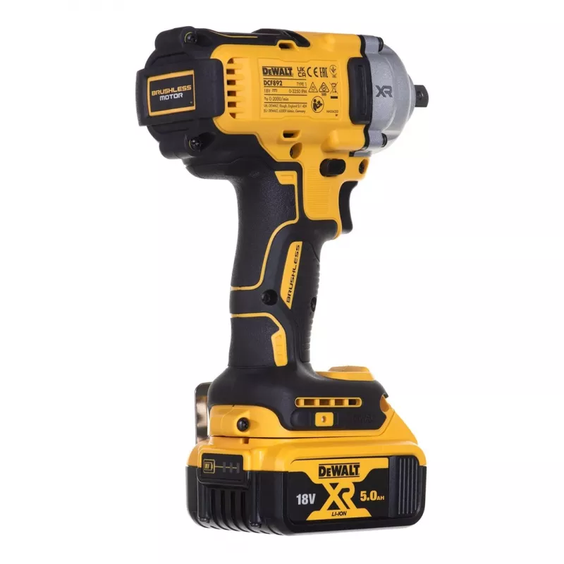 Atsuktuvas DeWalt DCF892P2T-QW