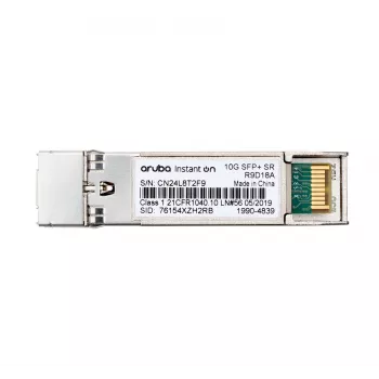 HPE Networking Instant on 10G SFP+ LC SR siųstuvas-imtuvas for Connections up to 300 Meters (R9D18A)