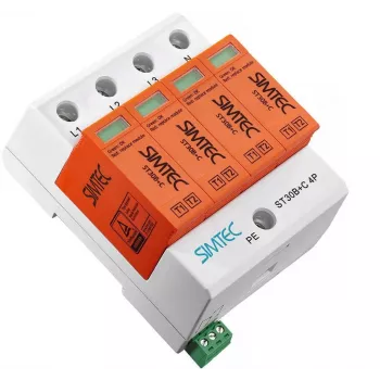 Viršįtampių apsaugos įrenginys T1+T2 B+C 4P SIMTEC
