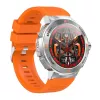Išmanusis laikrodis BlitzWolf BW-AT5 oranžinis su Bluetooth ir širdies ritmo monitoriumi