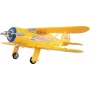 RC lėktuvas Amewi AMXFlight Beech D17s 3D/6G RTF — geltonas, paruoštas skrydžiui modelis