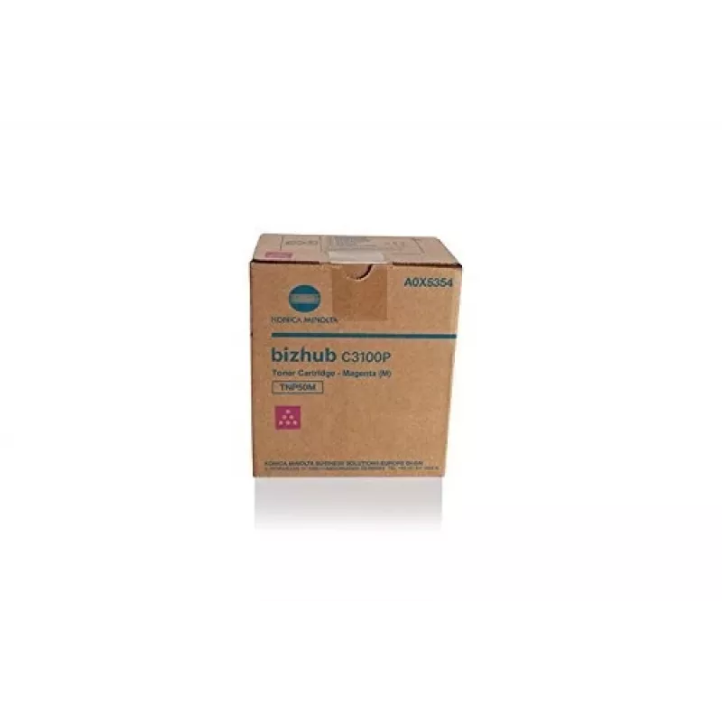 Konica Minolta TNP-50M tonerio kasetė 1 vnt. Originali purpurinė