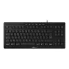 CHERRY STREAM TKL klaviatūra universali USB QWERTZ šveicariška juoda