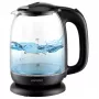 Mesko | Virdulys | MS 1302b | Elektrinis | 2200 W | 1,7 L | Stiklas | 360° besisukantis pagrindas | Juodas