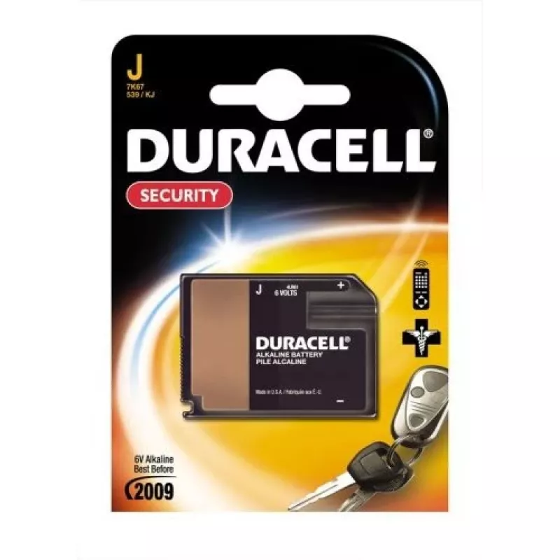 Duracell Security - Battery J šarminė 500 mAh