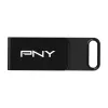 PNY Elite, 64 GB, USB Type-C, 3.2 Gen 1 (3.1 Gen 1), 120 MB/s, Dia, Juoda
