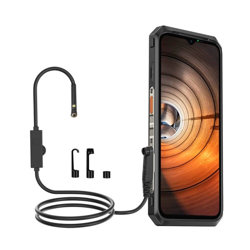 Endoskopas UleFone uSmart E02 UF-EC02 720P HD kamera 5,5 mm zondas