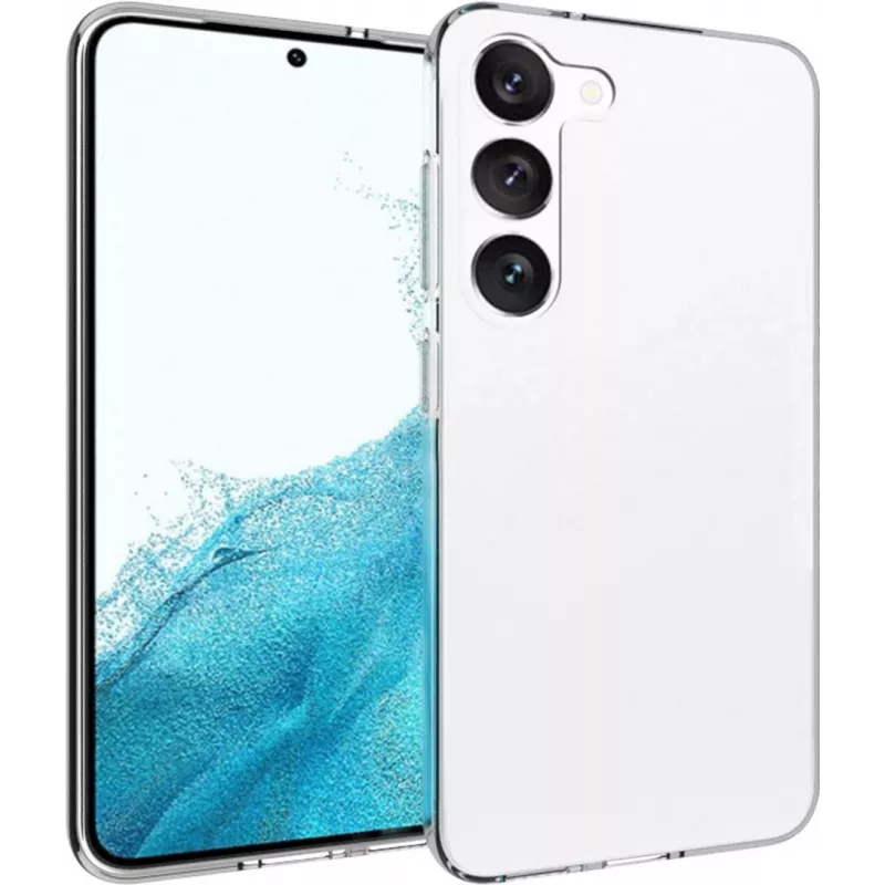 PEDEA minkštas TPU dėklas Samsung Galaxy S23 FE 5G, juodas