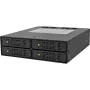ICY DOCK - ToughArmor - MB994SP-4S - Backplane SAS/SATA II, be dėklo, 4x SAS/SATA 2,5 colio vidinis į 4x SATA prieglobą - aliuminis - juodas - SAS/SATA 6 Gbit/s - 40 mm ventiliatorius
