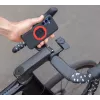 Quad Lock dviračio vairo laikiklis, juodas