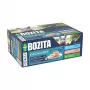 Šlapias kačių maistas BOZITA Mousse Mixed Ocean 12 x 85 g — jūros gėrybių putėsiai, pilnavertis suaugusių kačių ėdalas, be glitimo ir sojos