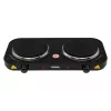 Mesko Home MS 6509 kaitlentė juoda stalviršio sandari kaitvietė 2 zonos (-ų)