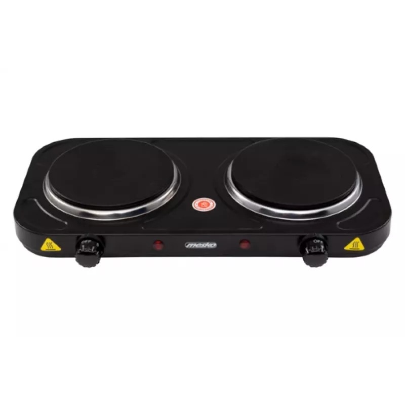 Mesko Home MS 6509 kaitlentė juoda stalviršio sandari kaitvietė 2 zonos (-ų)