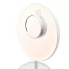 Laisvai pastatomas LED veidrodis makiažui ETA Fenité apvalus 20 cm, jutiklinis valdymas, USB, įmontuota LiPo baterija
