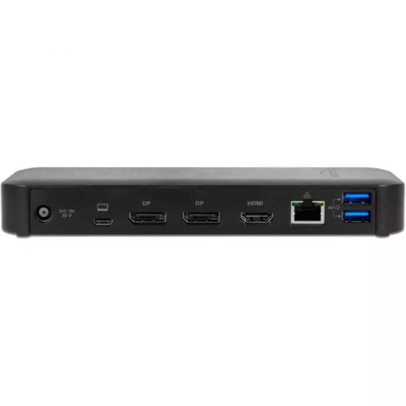 Delock USB-C DP 1,4 dokų stotelė 4K - dokų stotelė - USB-C 3,2 Gen 2 - HDMI, DP - 1GbE - 85 W (87746)