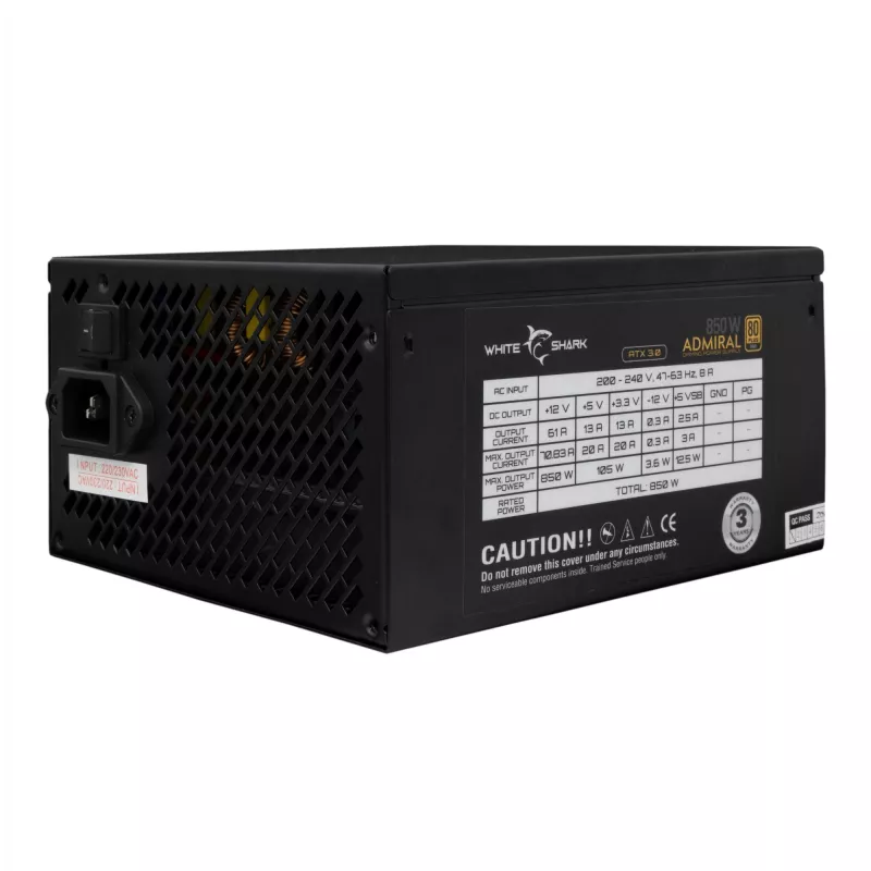 Maitinimo blokas White Shark GPSU-850W Admiral 850W
