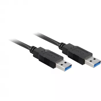 Wentronic Goobay USB 3.0 SuperSpeed laidas, juodas, 3 m - USB 3.0 kištukas (A tipo) > USB 3.0 kištukas (A tipo) (93929)