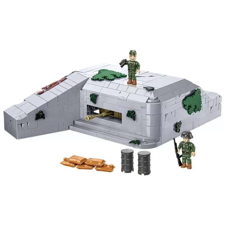 Konstruktorinis rinkinys Cobi German Bunker Regelbau 667/642 modelis COBI-3136 – detalus plytų rinkinys