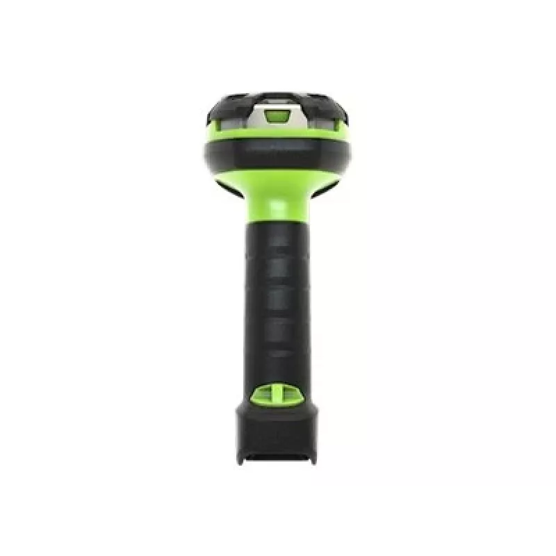 Rankinis 1D brūkšninių kodų skaitytuvas Zebra LI3608 — laidinis RS-232/USB/klaviatūros pleištas, IP65/IP67, 4,5–12,6 V, 327 g