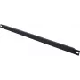 Priekinis skydelis Omnitronic Z-19U plieninis juodas 0,5U — priekinis skydelis 19 colių stelažui, plieninis, juoda apdaila