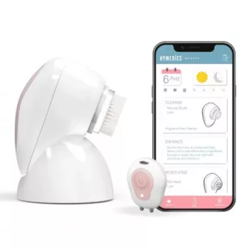 Veido valymo šepetėlis HoMedics FAC-700 su analizatoriaus funkcija, elektrinis, rankinis