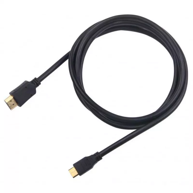 HDMI laidas SBOX HDMI-MICRO/R 1.4 2 m — „micro HDMI“ į HDMI, 1.4 versija, 2 metrų ilgis
