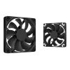Noctua NF-A9x14 HS-PWM CH.BK.S 92 mm plonas PWM kompiuterio korpuso ventiliatorius, 12 V, 600–2500 RPM, 57,5 m³/h, 14 mm storis