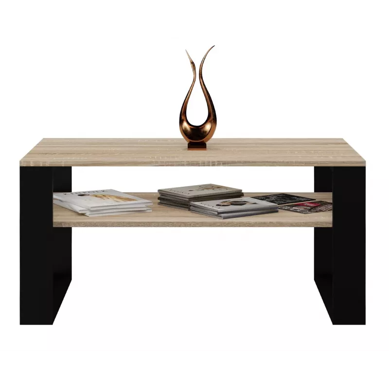 Topeshop MODERN 1P SON CZ kavos / šoninis / kampinis staliukas Kavos staliukas stačiakampė forma 2 koja (-os)