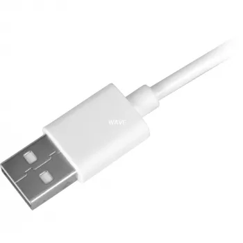 USB adapterio laidas Sharkoon USB 2.0 A į USB‑C 1 m Baltas