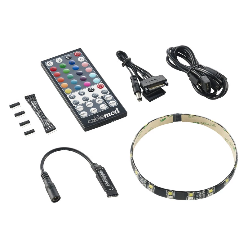 Universali LED juostelė Cablemod CM-LED-30-D30RGBW-RK 300 mm vidaus