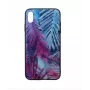 Apsauginis stiklo dėklas-įmautė Tellur, skirtas iPhone XS Max, su margintu palmių raštu