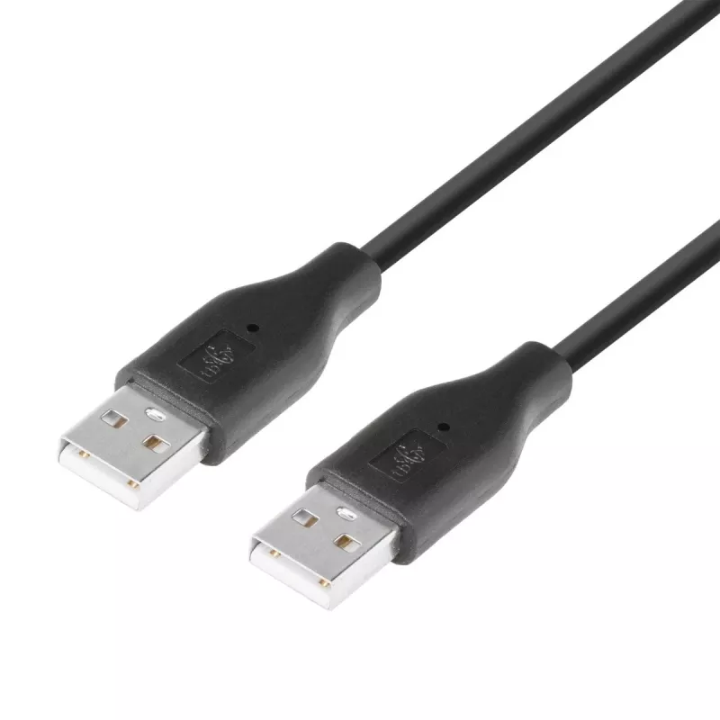 USB AM-AM laidas 1.8 juodas