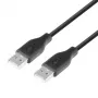 USB AM-AM laidas 1.8 juodas