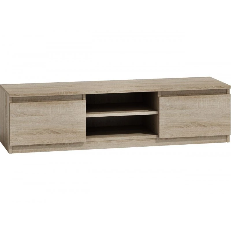 Topeshop RTV140 SONOMA TV stand/entertainment centre 2 shelves