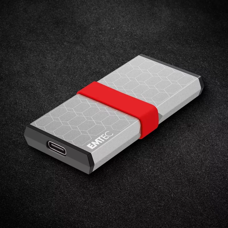 Emtec X205 Mini 1 TB USB Type-C USB 3.2 Gen 2x2 Sidabrinis