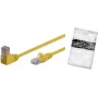 Tinklo komutacinis kabelis ShiverPeaks Cat6 S/FTP (S‑STP) PIMF RJ45 į RJ45 15 m geltonas