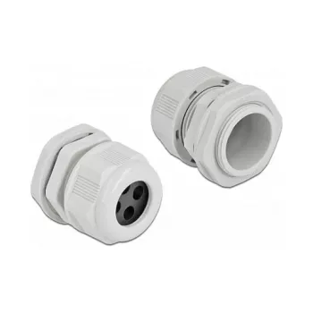 Kabelių sandariklis DeLOCK 60382 Pilkas Plastikinis 2 vnt.
