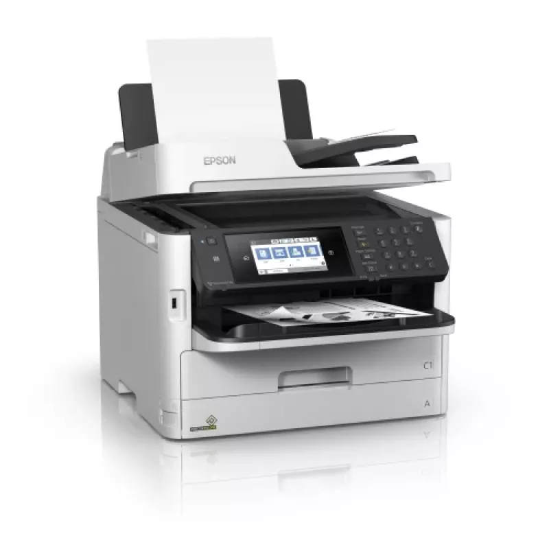 Epson WorkForce Pro WF-M5799DWF spausdintuvas rašalinis nespalvotas MFP A4, skaitiklis nuo 100 000 iki 180 000 (naudotas)