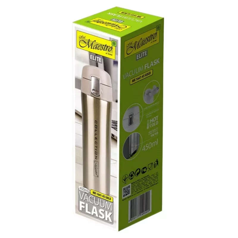 MAESTRO THERMO MUG 450 ml auksinis